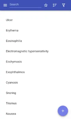 Symptoms android App screenshot 13