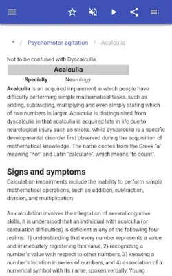 Symptoms android App screenshot 6