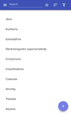 Symptoms android App screenshot 8